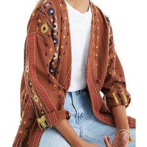 Madewell Kimono Shirttail Jacket